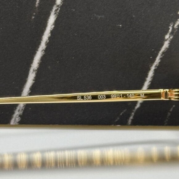 NEW SAINT LAURENT SL536 003 WOMEN CAT EYE SUNGLASSES SAINT LAURENT SL 536 003 - Picture 11 of 13